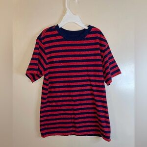 Kids striped t-shirt size large